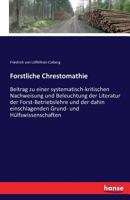 Forstliche Chrestomathie 374112737X Book Cover