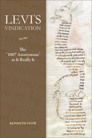 Levi's Vindication: The 1007 Anonymous "as It Really Is" 0822945185 Book Cover