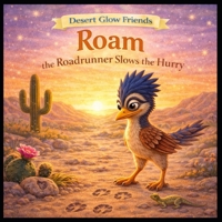 Roam the Roadrunner Slows the Hurry (Desert Glow Friends) B0GXXJ2MQ3 Book Cover