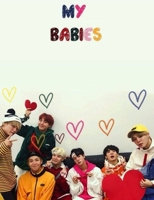 My Babies Sketchbook: 150 Page by 7.44" x 9.69 BTS Sketchbook 1694399788 Book Cover