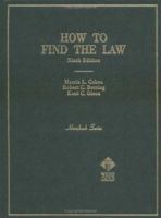 How to Find the Law (Hornbook Series Student Edition) 0314533184 Book Cover