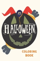 Halloween coloring book: Halloween Color Book For toddlers - Halloween Gift B08KBV5CH6 Book Cover