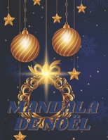 Mandala de Noël: 90 MANDALA de Noël - Idée Cadeau original pour adultes - des Dessins à colorier - Cahier d'acitivité Noël - Gros Livre B08PJKJJXT Book Cover