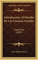 Introduccin Al Estudio De Las Ciencias Sociales Argentinas 1161211489 Book Cover