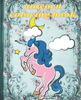 unicorn coloring book: unicorn coloring book B08WK97RJ7 Book Cover