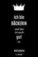 Notizbuch f�r B�cker / B�ckerin: Originelle Geschenk-Idee [120 Seiten kariertes blanko Papier] 1677499648 Book Cover