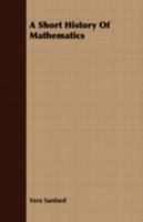 A short history of mathematics. 1409727106 Book Cover