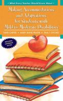 Adaptations and Accommodations for Students with Mild to Moderate Disabilities 0205608361 Book Cover