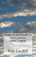 Rerum Novarum 1533006431 Book Cover
