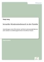 Sexueller Kindesmissbrauch in Der Familie 3838659686 Book Cover