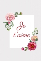 Je t'aime: Carnet de Notes - Pages Lign�es - Message d'amour - 15,2 cm x 22,9 cm 1708427945 Book Cover