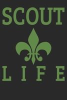 Notebook: Scout Dot Grid 6x9 120 Pages 1707830053 Book Cover