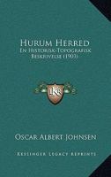 Hurum Herred: En Historisk-Topografisk Beskrivelse (1903) 1167511506 Book Cover