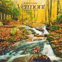 Vermont Wild & Scenic 2026 12 X 24 Inch (Hanging) Monthly Square Wall Calendar Plastic-Free B0DYL523NF Book Cover