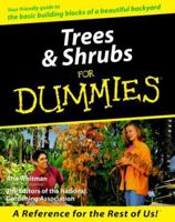 Trees & Shrubs for Dummies 0764552031 Book Cover