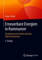 Erneuerbare Energien in Kommunen: Energiegenossenschaften Grunden, Fuhren Und Beraten 3658199067 Book Cover