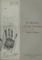In Memory of My Feelings: A Selections of Poems 0870705105 Book Cover