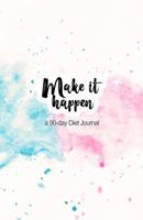 A 90 Day Diet Journal: 90 Day Keto Journal 1092506136 Book Cover