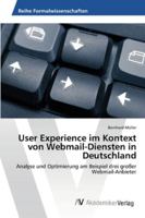 User Experience Im Kontext Von Webmail-Diensten in Deutschland 3639463781 Book Cover