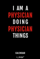 Calendar for Physicians / Physician: Everlasting Calendar / Diary / Journal (365 Days / 3 Days per Page) for notes, journal writing, event planner, quotes & personal memories 1702235424 Book Cover
