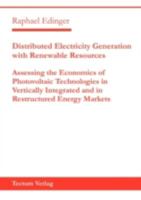 Distributed Electricity Generation with Renewable Resources 382888010X Book Cover