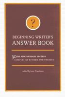 Beginning Writers Answer Book 1582973652 Book Cover