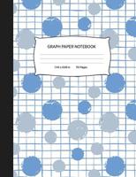 Graph Paper Notebook: Grid Paper Notebook, Quad Ruled, Graphing Paper Book, Blue Circles Grid 1081132965 Book Cover