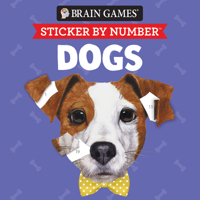 Brain Games - Sticker by Number Compact Edition: Dogs | 7x7 Inches | Perfect Gift for Dog Lovers, Travel Size Activity Book for Adults & Kids 7+ B0GNPJXQTD Book Cover