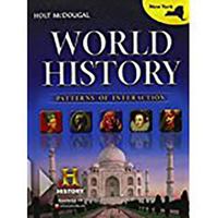 Holt McDougal World History: Patterns of Interaction (C) 2012: Student Edition 2012 0547611560 Book Cover