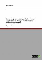 Bewertung von Kreditportfolios - eine vergleichende Analyse kommerzieller Anwendungssysteme 3638697231 Book Cover
