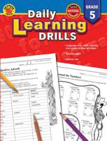 Daily Learning Drills Grade 5 1483800881 Book Cover