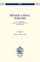 Renaud Camus, Ecrivain 9042910968 Book Cover