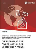 Die Bedeutung Des Ownerships in Der Klimafinanzierung 3960952066 Book Cover