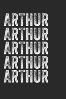 Name ARTHUR Journal Customized Gift For ARTHUR A beautiful personalized: Lined Notebook / Journal Gift, Notebook for ARTHUR,120 Pages, 6 x 9 inches , ... Family Notebook,Customized Journal, The Di 1677852550 Book Cover