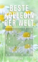 Beste Kollegin Der Welt - Sudoku: 150+ knifflige Rätsel | leicht - normal - schwer | Kleines Taschenbuch mit Lösungen | Tolles Geschenk für die ... Freundin, Bekannte (German Edition) 1713105543 Book Cover