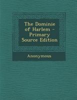 The Dominie Of Harlem 1165123304 Book Cover