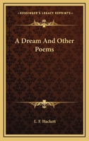 A Dream And Other Poems 054845552X Book Cover