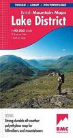 Lake District Bmc (British Mountain Map) (British Mountain Map) 1851374671 Book Cover