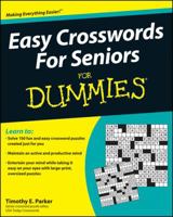 Easy Crosswords For Seniors For Dummies 0470648708 Book Cover