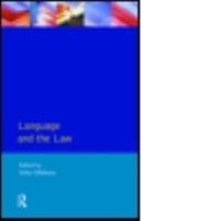 Language and the Law 058210145X Book Cover