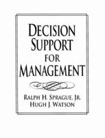 Decision Support for Management 0133962687 Book Cover
