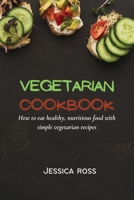 Vegetarian Cookbook: How to eat healthy, nutritious food with simple vegetarian recipes 1802160906 Book Cover