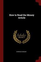 How to Read the Money Article 1115892630 Book Cover