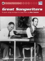 THE EASY PIANO LIBRARY: GREAT SONGWRITERS PIANO, VOIX, GUITARE 1843281759 Book Cover