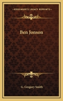 Ben Jonson 1177393859 Book Cover