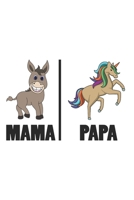 Mama Papa: Dina5 Kariert Notizbuch Tagebuch Planer Notizblock Kladde F�r Mamas & Papas 1671256476 Book Cover