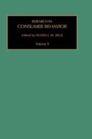 Res in Consumer Behavior Vol 9 0762303700 Book Cover