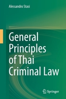 General Principles of Thai Criminal Law 9811587078 Book Cover