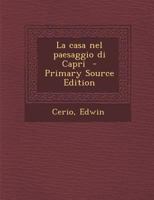 La casa nel paesaggio di Capri B0BM6JZHKT Book Cover