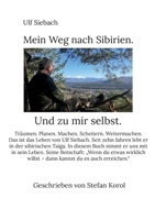 Mein Weg nach Sibirien.: Und zu mir selbst. 3757854519 Book Cover